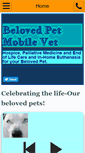 Mobile Screenshot of belovedpetmobilevet.com